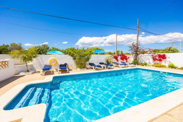 Chalet para 6 personas, con jardín y vistas al mar en Menorca - 4