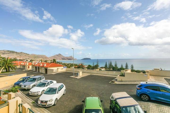 Apartamento de férias para 4 pessoas, com varanda e vista em Porto Santo