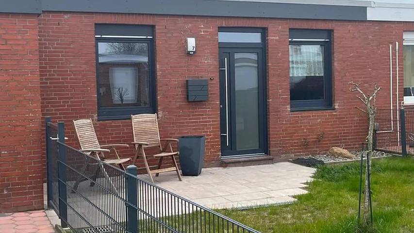 Bungalow für 6 Personen, mit Terrasse und Garten in Dornumersiel