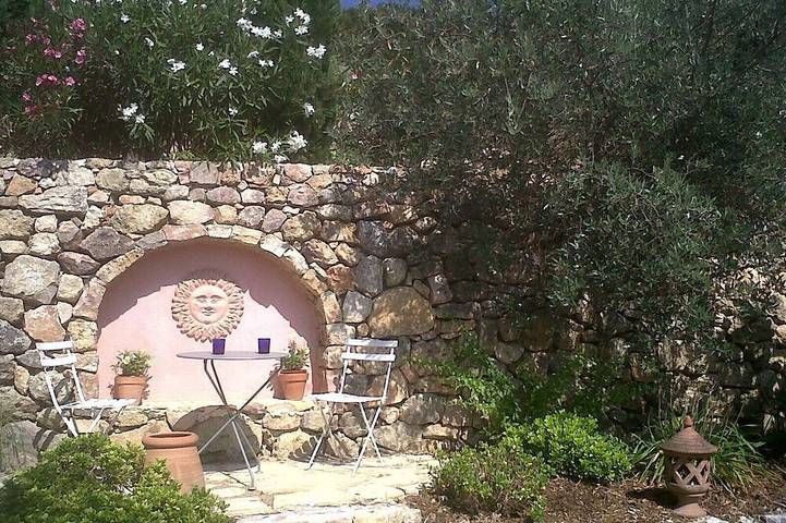 Provençal cottage cottage with a private pool in Seillans, Draguignan region