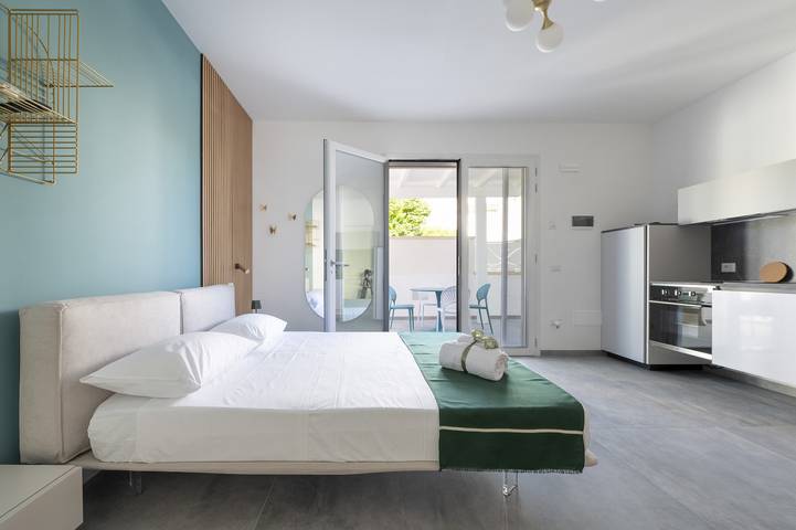 Studio für 4 Personen, mit Garten in Torre Dell'orso - 4