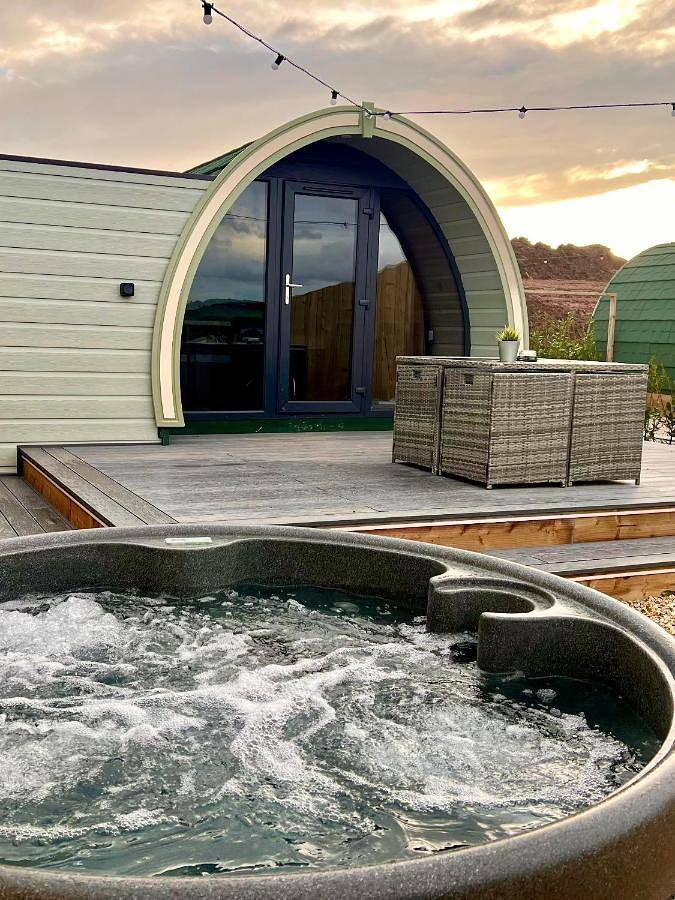 The Pods at Streamvale in Strangford Lough