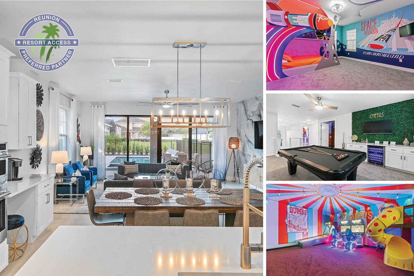 Vacation Rental for 14 Guests in Reunion (FL), Celebration