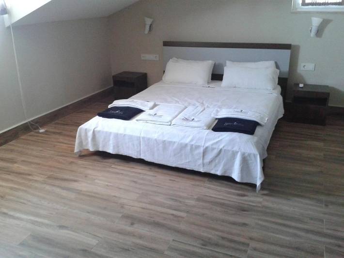 Ferienwohnung für 6 Personen, mit Garten und Pool sowie Ausblick und Kinderpool, mit Haustier in Ägäisregion - 4