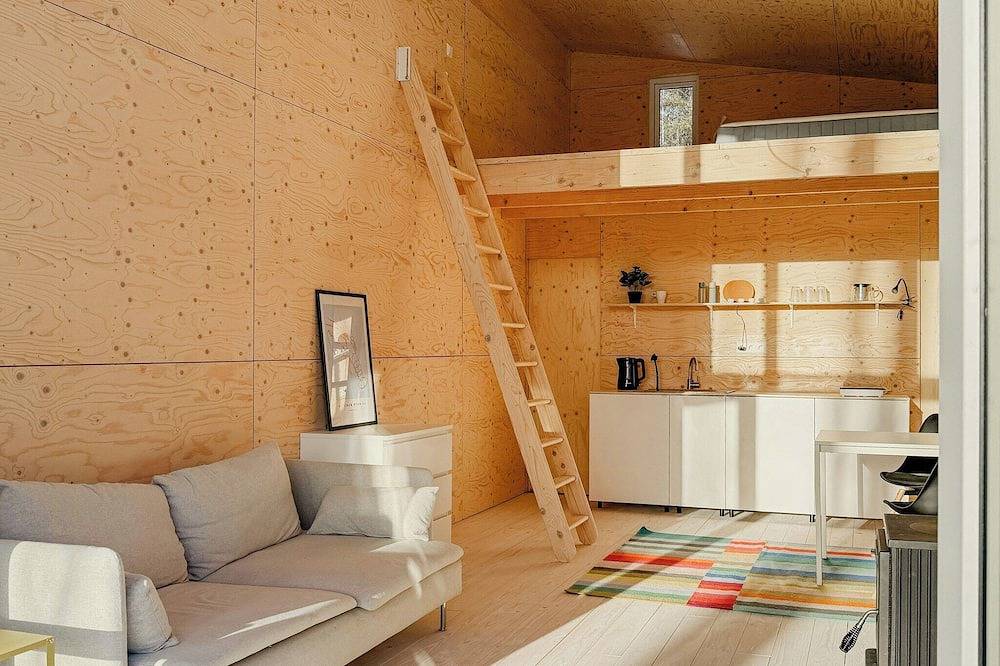 Minimalistisches Haus mit Waldblick in Värmland
