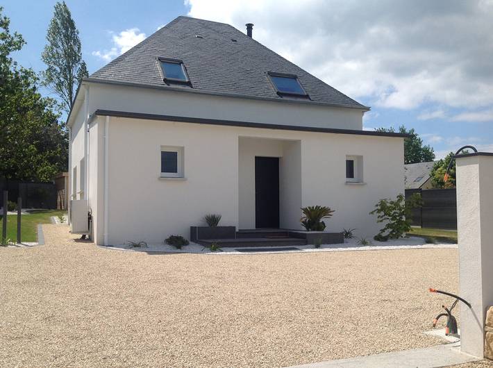 Gîte pour 8 personnes, avec terrasse et jardin