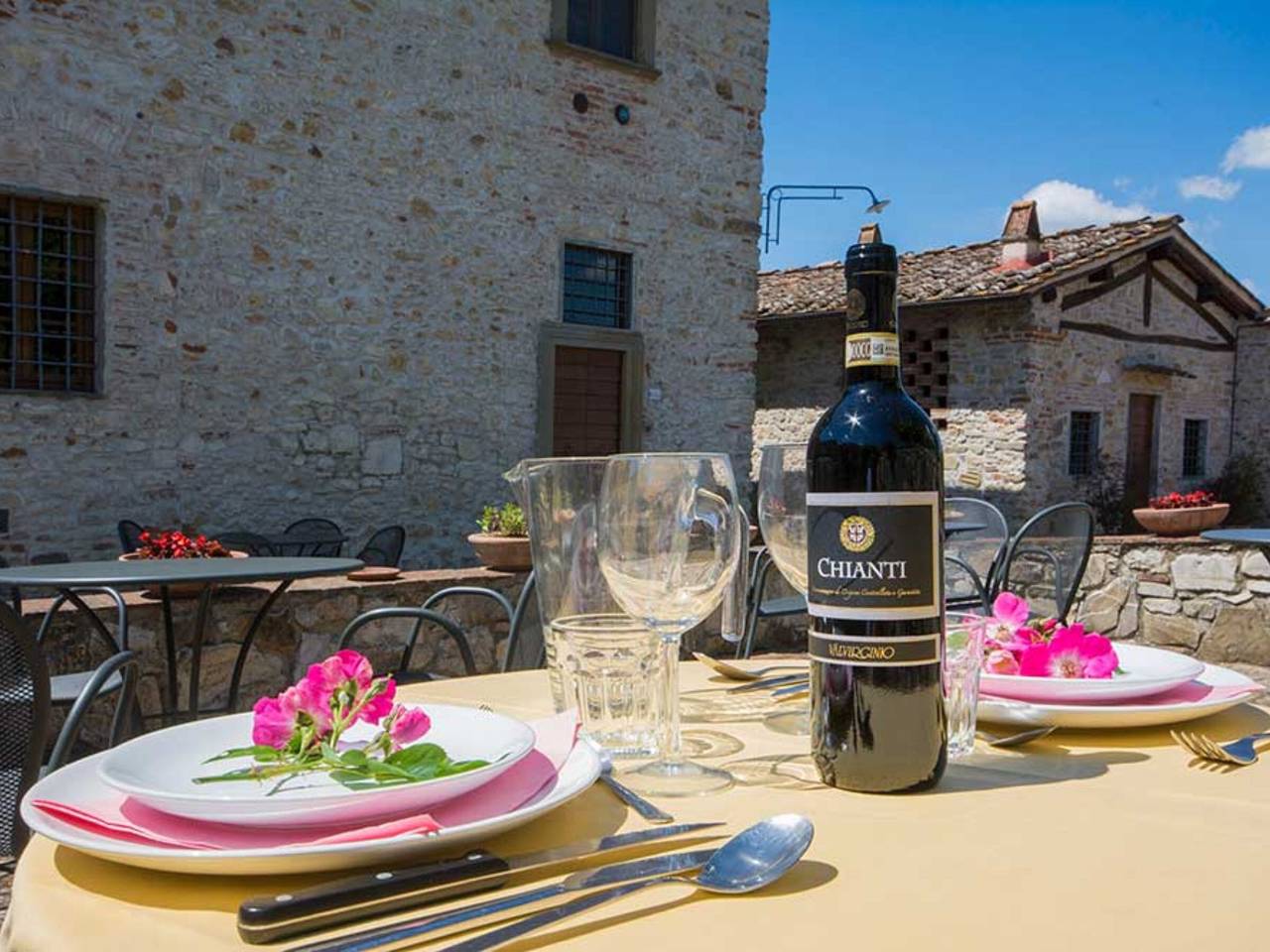 Appartamento intero, Agriturismo Il Forno con vista sulle montagne, piscina in comune e Wi-Fi in Bagno a Ripoli, Firenze province