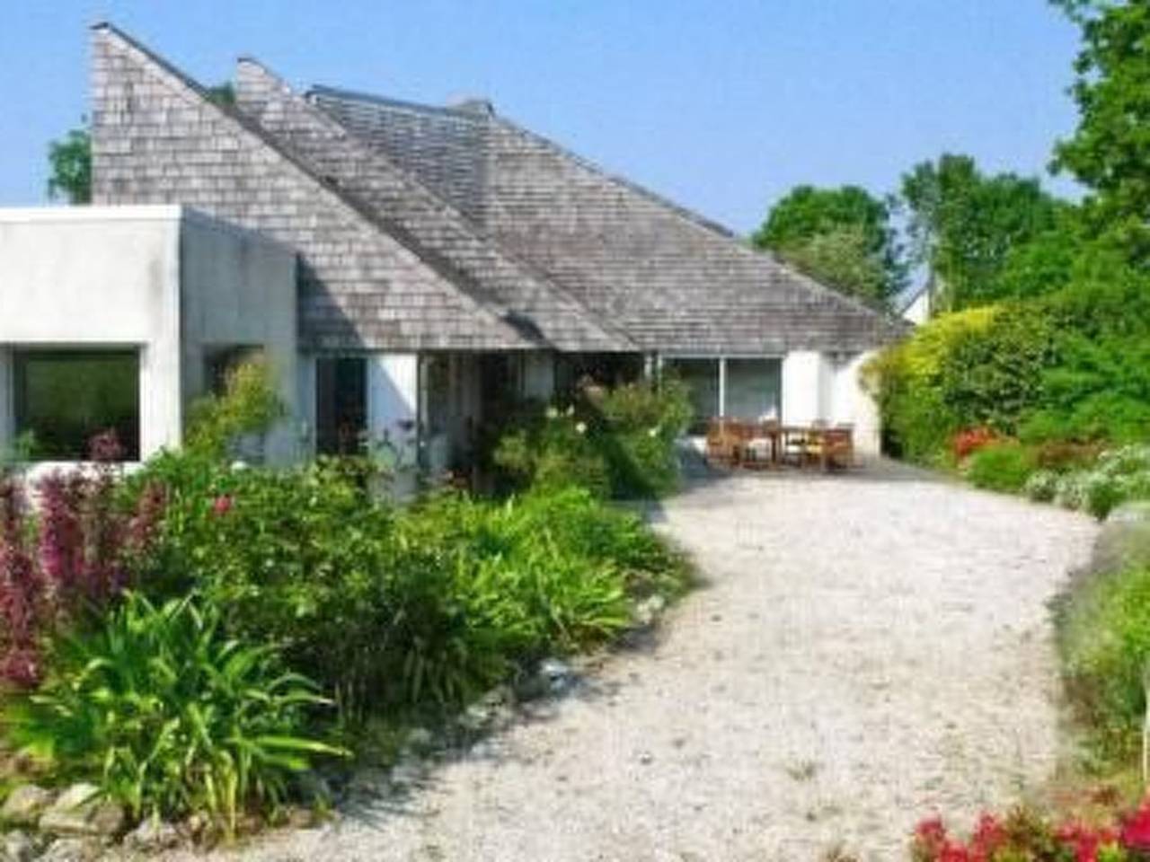 Villa "Cobalan" mit Blick auf das Wasser in Taulé, Ceinture Dorée