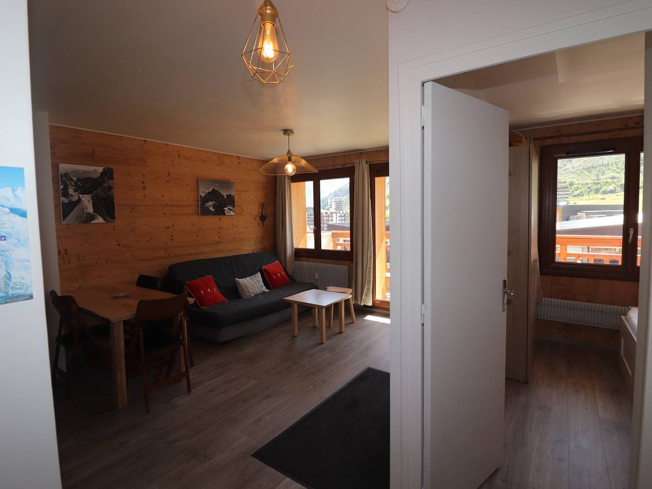 Appartement entier, Appartement rénové pour 4 pers. avec balcon et Wifi, proche pistes in Tignes, Parc National de la Vanoise