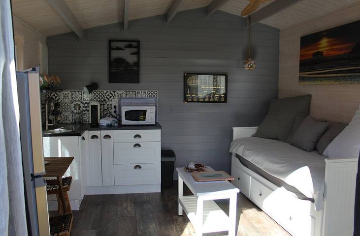 Studio pour 2 personnes, avec jardin, animaux acceptés