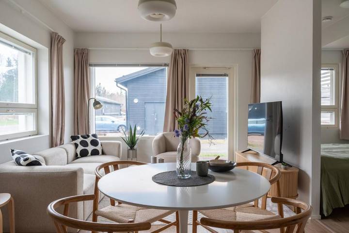 Ferienwohnung für 7 Personen, mit Balkon und Sauna