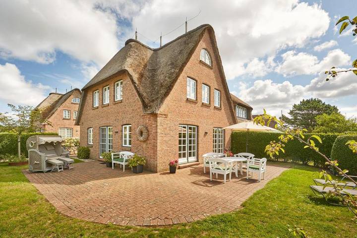 Ferienhaus für 6 Personen, mit Terrasse und Garten sowie Sauna
