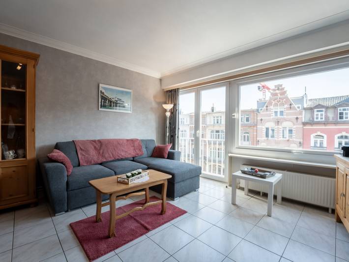 Location de vacances pour 4 personnes, avec balcon à Blankenberge