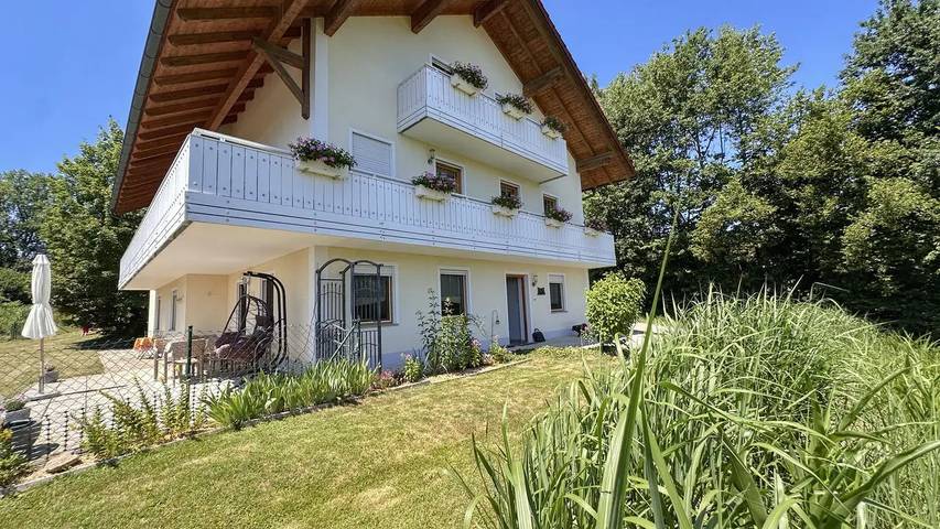 Ferienwohnung für 7 Personen, mit Sauna und Garten, mit Haustier