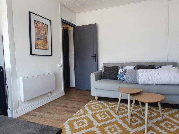 Gîte pour 2 personnes, avec vue et balcon dans Stella Plage - 3