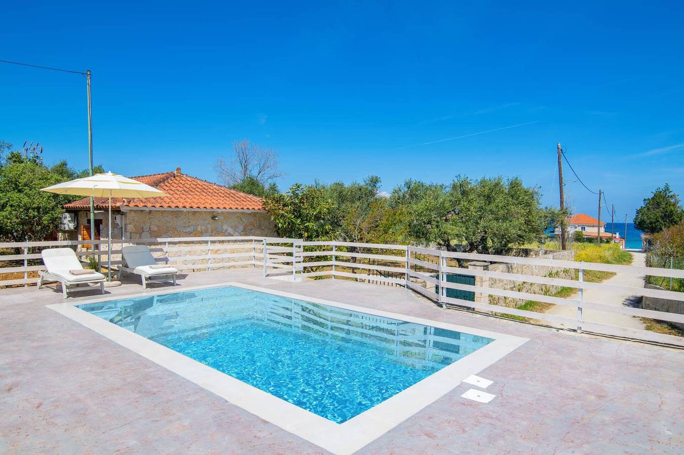 Villa für 2 Personen mit Garten in Drosia (Zakynthos), Kipseli