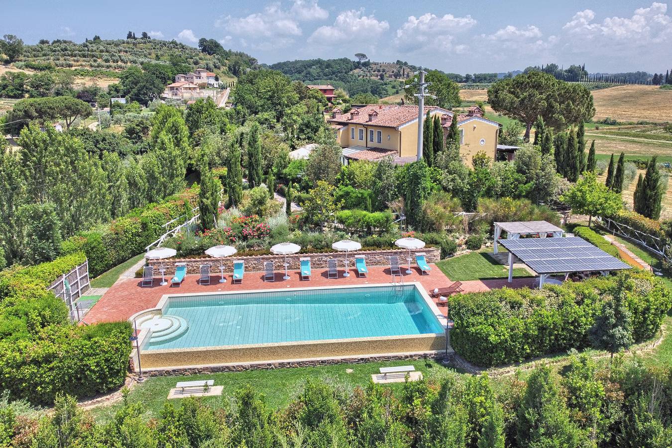 Wunderschöne Villa in der Toskana mit Swimmingpool in der Nähe von Pisa und Florenz - 20 pl in Palaia, Pisa Provinz