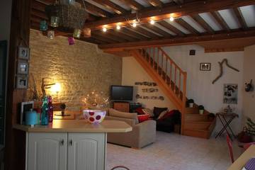 Gîte pour 5 personnes, avec terrasse à Lion-sur-Mer
