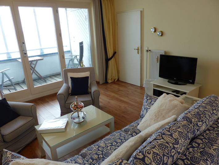 Ferienwohnung für 4 Personen, mit Balkon und Sauna