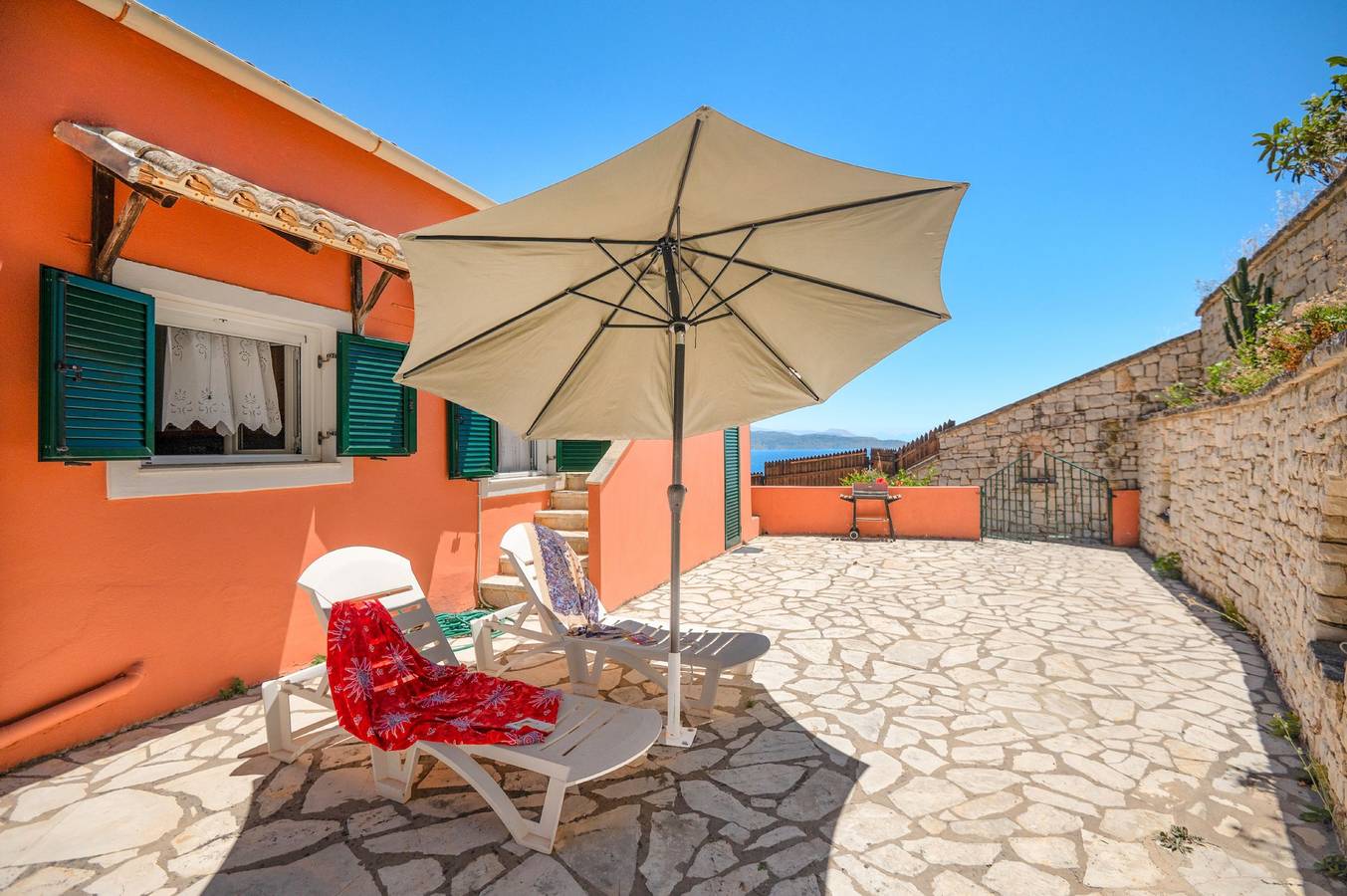 Appartement entier, Takis House in Katavolos, Corfou