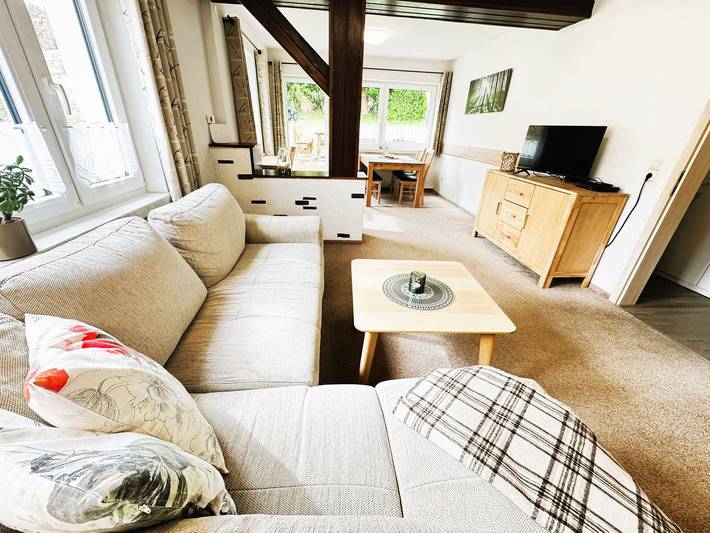 Ganze Wohnung, Ferienwohnung "Bergzeit" - 60m² direkt am Skihang in Carlsfeld in Carlsfeld, Eibenstock