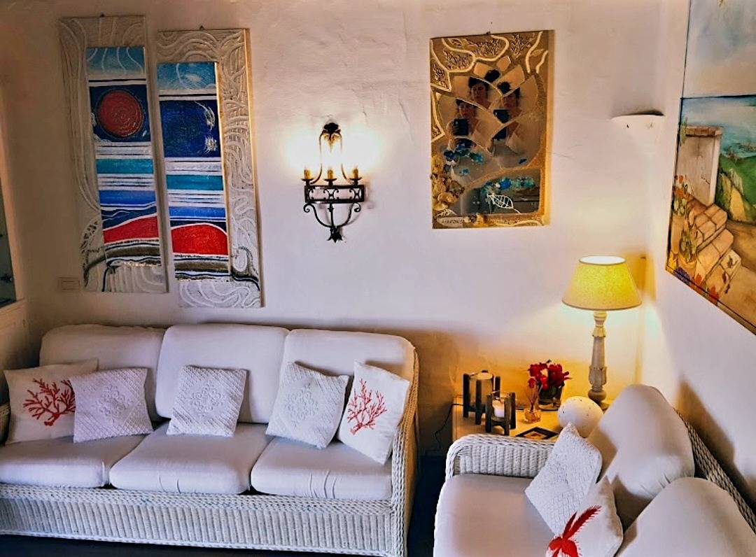 Holiday home for 4 people with balcony in Baja Sardinia, Arzachena