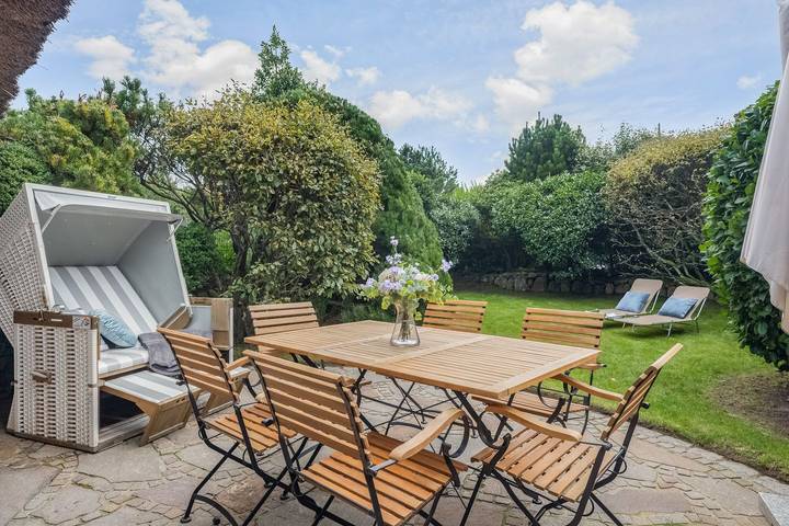 Ferienhaus für 6 Personen, mit Terrasse und Garten sowie Sauna in Kampen (Sylt)