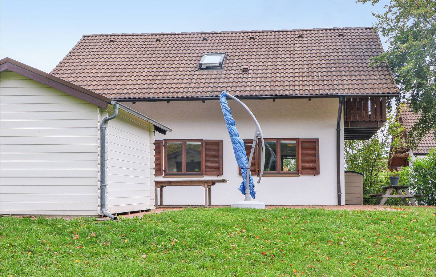 Gemütliches Apartment mit Terrasse und Parkplatz in der Nähe des Ibra Centers in Kirchheim, Knüllgebirge