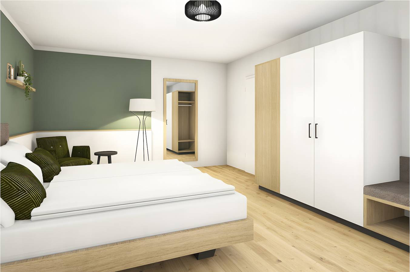 Ganze Wohnung, Ferienwohnung Säntis, 45qm mit Balkon und Wlan in Lindau, Bayerisch Schwaben