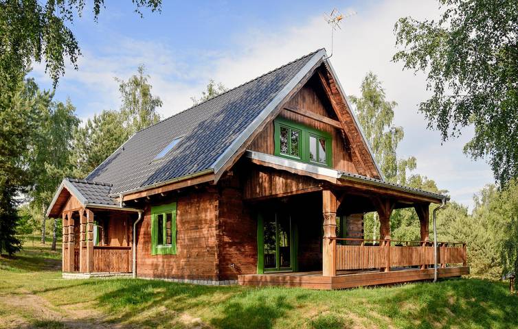 Casa de vacaciones para 5 personas, con terraza y vistas al lago, Se admiten mascotas - 1