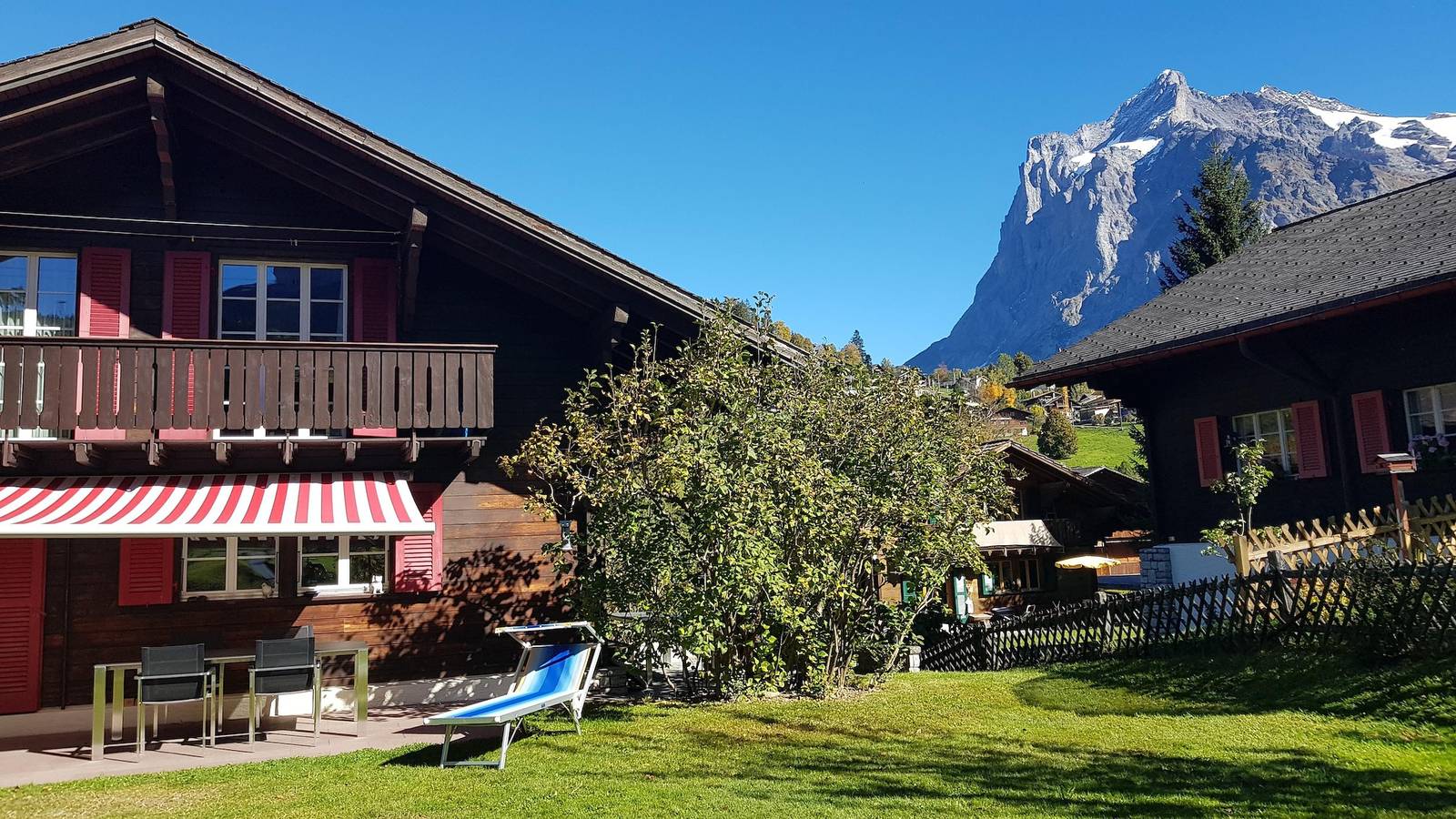 Chalet for single occupancy - top garden - mountain views in Grindelwald, Región de Grindelwald