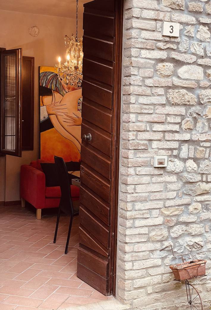 Ganze Wohnung, Komfortable Wohnung in Castell'Arquato, 60 m² mit Garten in Castell'Arquato, Piacenza Provinz
