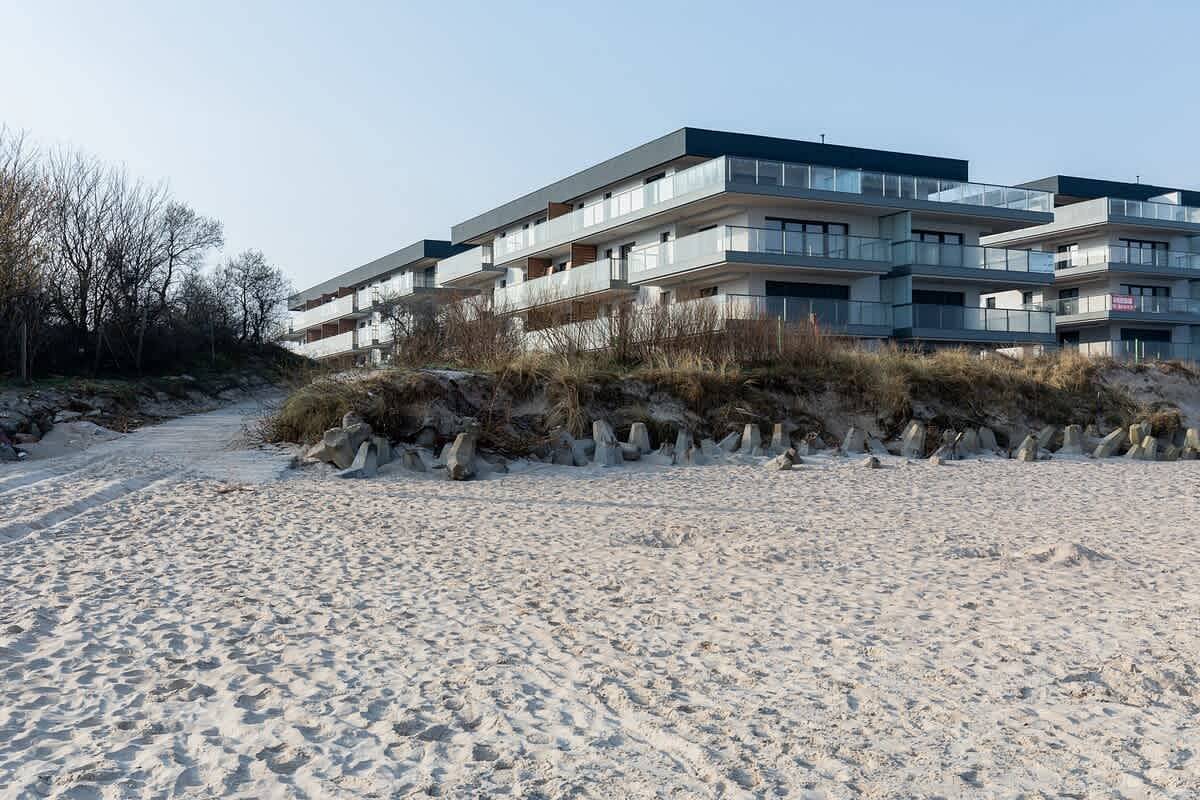 Ganze Wohnung, Ferienwohnung für 4 Personen mit Balkon/Terrasse in Dziwnów, Wollin