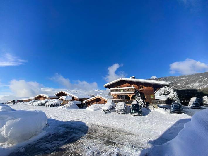 Chalet pour 5 personnes, avec terrasse à Notre-Dame-de-Bellecombe