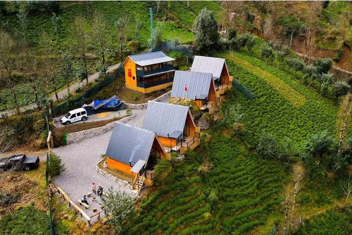Villa für 4 Personen mit Balkon in Çamlıhemşin, Schwarzmeerregion