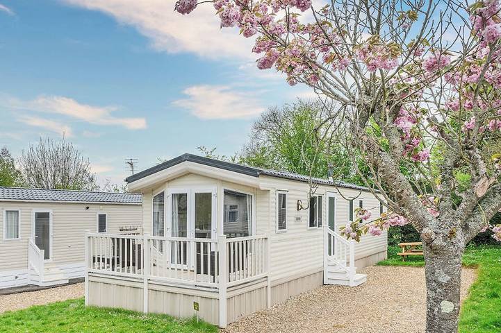 Static caravan for 6 people in Somerset