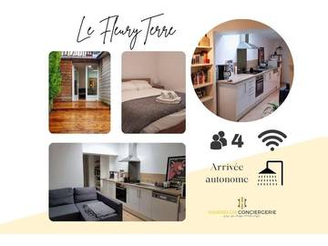 Gîte pour 4 personnes, avec jardin et terrasse à Déville-lès-Rouen