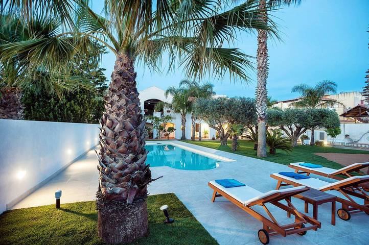 Gîte pour 4 personnes, avec terrasse à Marsala