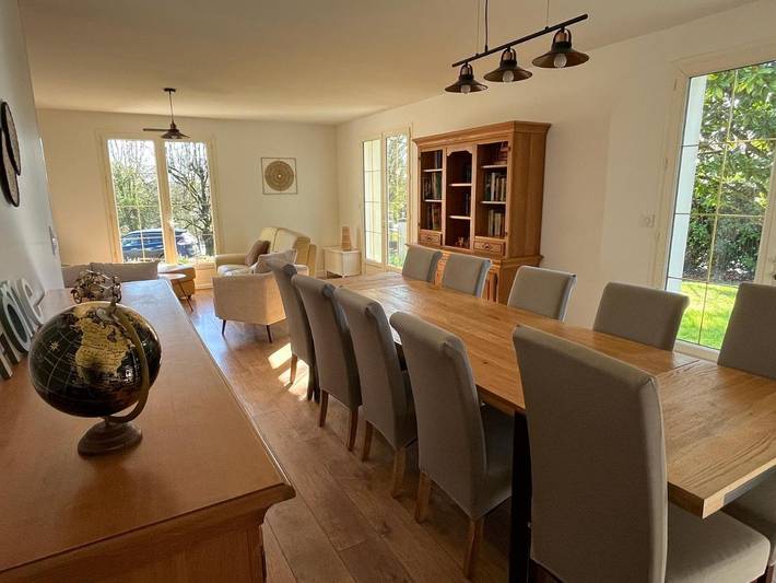Maison de vacances pour 10 personnes, avec piscine et jardin