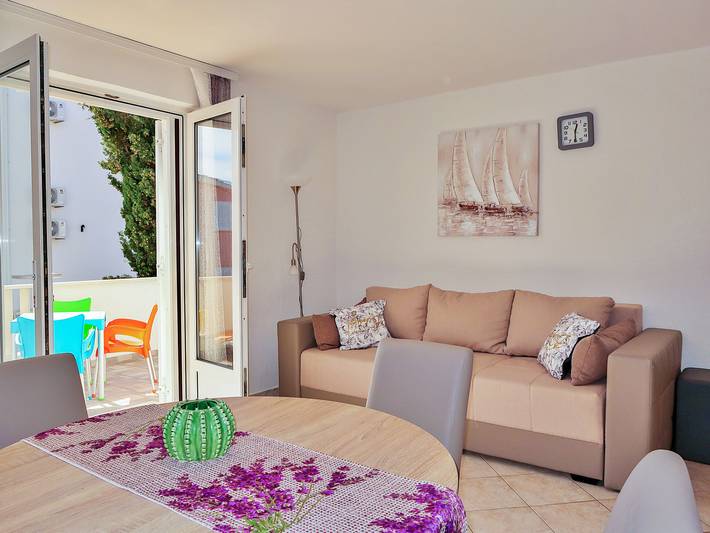 Ferienwohnung für 4 Personen, mit Terrasse, mit Haustier in Rogoznica