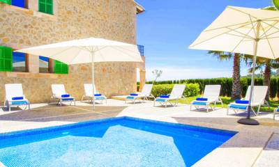 Villa in Petra (Mallorca), Mallorca Inselmitte für 12 