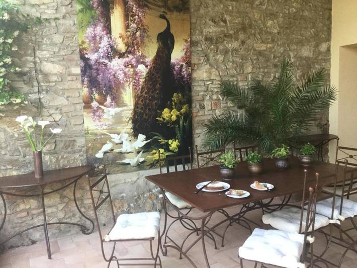 Casa vacanza per 7 persone, con giardino e panorama, con animali domestici in Colli Euganei