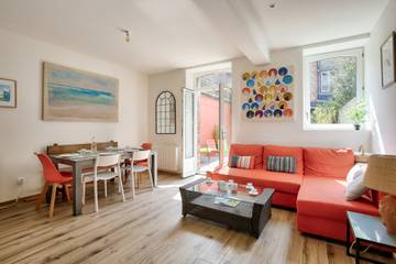 Gîte pour 6 personnes, avec terrasse et jardin dans Plage du Prieuré