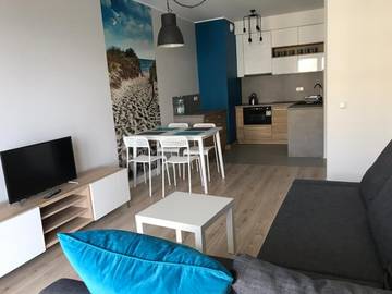 Ferienwohnung für 4 Personen, mit Terrasse und Ausblick, mit Haustier in Danzig