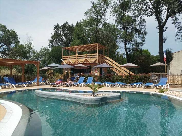Camping pour 6 personnes, avec bassin pour enfant à Roquebrune-sur-Argens - 2