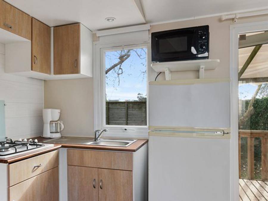Camping La Grande Tortue - Mobilhome 6 personnes - Comfort | 3 Ch. | 6 Pers. | Terrasse surélevée in Candé-sur-Beuvron, Région de Blois