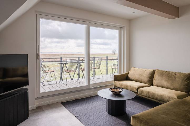 Vakantieappartement voor 4 personen, met sauna en balkon in Born auf dem Darß