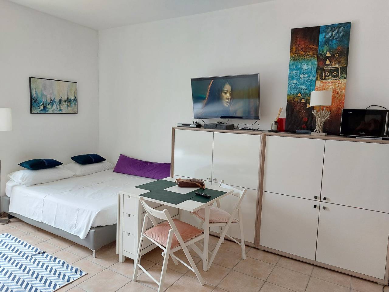 Monolocale intero, Monolocale 'Lovely View' con Wi-Fi e Aria Condizionata in Nizza, Nizza e dintorni