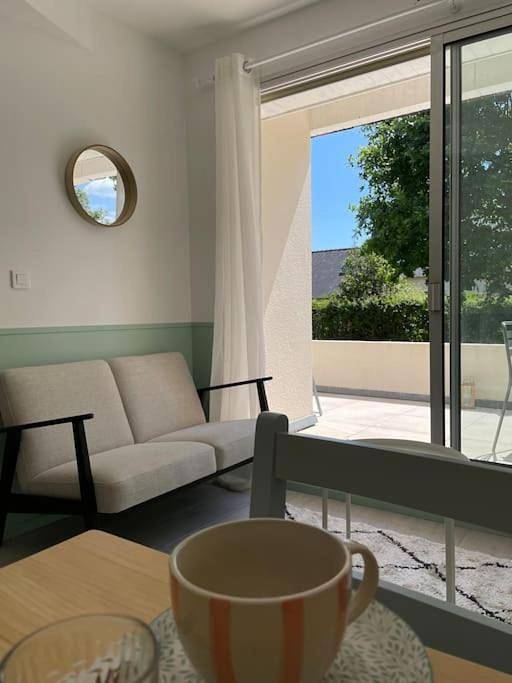 Gîte pour 4 personnes, avec terrasse et vue dans Plage Kerambigorn - 3