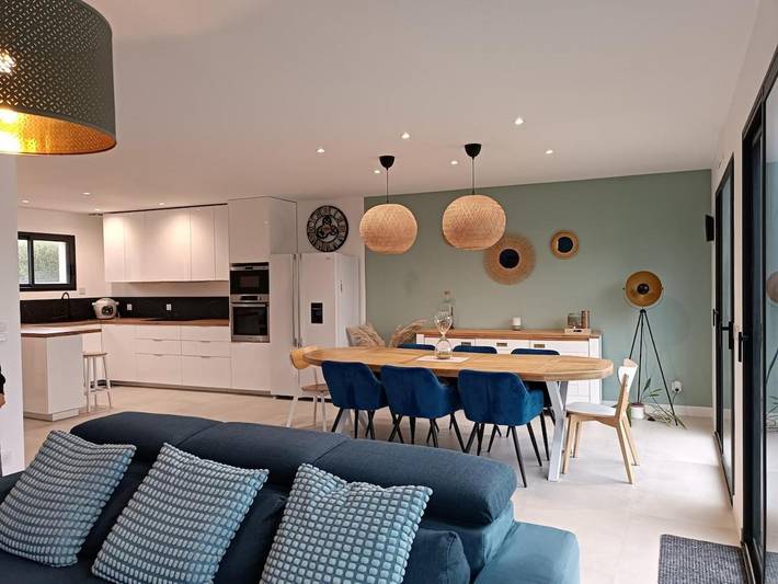 Maison de vacances pour 6 personnes, avec jardin, animaux acceptés
